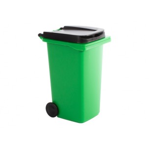 Mini Basurero Verde de Sobremesa