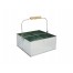 Canasto Galvanizado con mango.