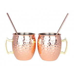 Set (Vasos cobre).