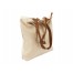 Bolsa de Compras 10oz Canvas asas Cuero