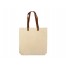 Bolsa de Compras 10oz Canvas asas Cuero