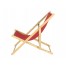 Silla de lona plegable de Playa