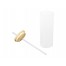 Botella Vidrio Borosilicato Sublimación, tapa Bamboo