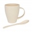 Mug de caña de Trigo con Cuchara