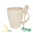 Mug de caña de Trigo con Cuchara
