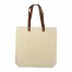 Bolsa de Compras 10oz Canvas asas Cuero