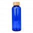 Botella PET tapa bamboo 