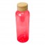 Botella PET tapa bamboo 
