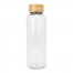 Botella PET tapa bamboo 