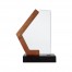 Trofeo Galvano de Madera, Mármol y Cristal "Mercx"