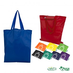 Bolsa de compras plegable en tela RPET