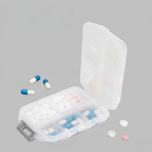 Pastillero Plástico 10 compartimentos "DOCTOR"
