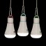 Lámpara colgante tipo Ampolleta de 1W con 6 LED