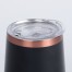 Vaso térmico negro/encobrizado "LEEDS" 350cc