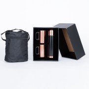 Set termo 1/2 L + 2 tazones encobrizados "GLASGOW"