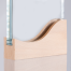 Trofeo Galvano de Madera y Cristal "Curve"