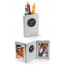 Porta-Lápices con Reloj 