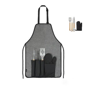 Set bbq Delantal Grill