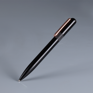 Bolígrafo "BARRICK" con clip encobrizado.