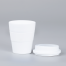 Mug Express Cup "WHITE" 356cc con banda silicona