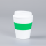 Mug Express Cup "WHITE" 356cc con banda silicona