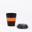 Mug Express Cup "BLACK" 356cc con banda silicona