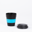 Mug Express Cup "BLACK" 356cc con banda silicona
