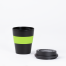 Mug Express Cup "BLACK" 356cc con banda silicona
