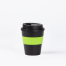 Mug Express Cup "BLACK" 356cc con banda silicona