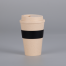 Mug Eco Cup "WHEAT STRAW" 355cc con banda silicona
