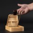 Caja organizadora de Bamboo con espejo "ANNA"