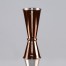 Mixer dosificador de tragos "Jigger" doble, encobrizado 25/50ml