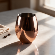 Vaso encobrizado para vino "EGG" 570cc