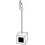 CUBO MEMO HOLDER