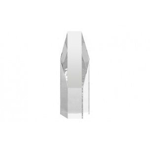 Trofeo de cristal diagonal