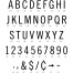 LETTERS 1"