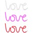 LUZ NEÓN LOVE