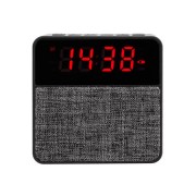 BT Altavoz-Radio FM-Reloj-Alarma